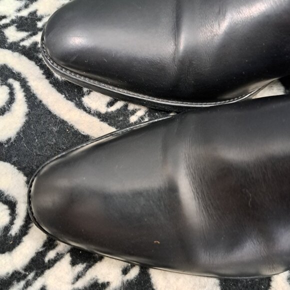 Saint Laurent Paris Wyatt 30 Chelsea Boots Black Leather Size 42 (US 9)